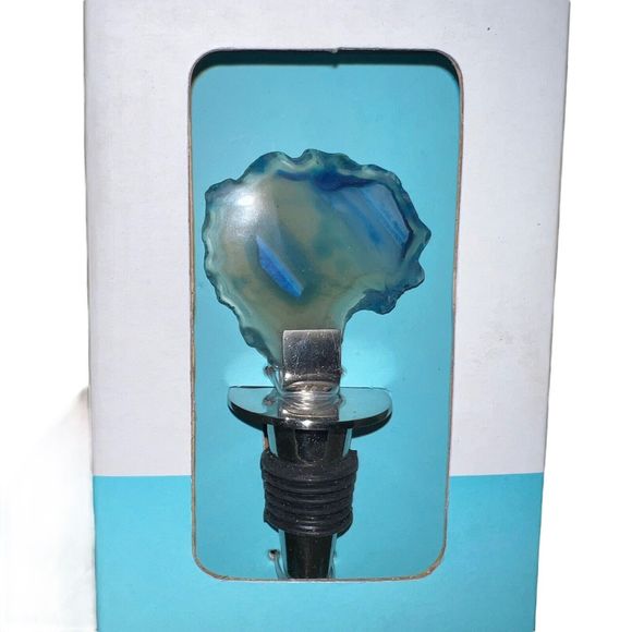 Foster & Rye Rodeo Horseshoe Star Agate Lot 3 Wine Bottle Stopper New In Package - Picture 6 of 9